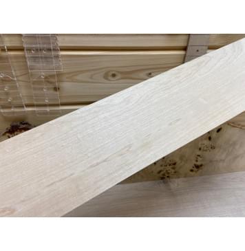 Клён Белый заготовка грифа для Безголовой гитары Тангент АА 27х123х590 мм-0