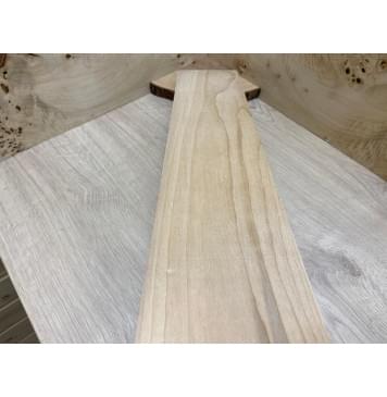 Клён Белый заготовка грифа для Безголовой гитары Тангент АА 27х123х590 мм-2