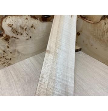 Клён Белый Явор, Волнистый заготовка грифа для Безголовой гитары Радиал А Волна ААА 27х126х610 мм-0