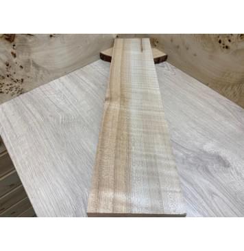 Клён Белый Явор, Волнистый заготовка грифа для Безголовой гитары Радиал А Волна ААА 27х126х610 мм-8