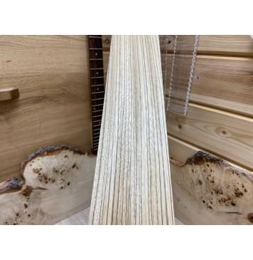 Зебрано заготовка накладки для бас-гитары Радиал АА 8х100х860 мм-0