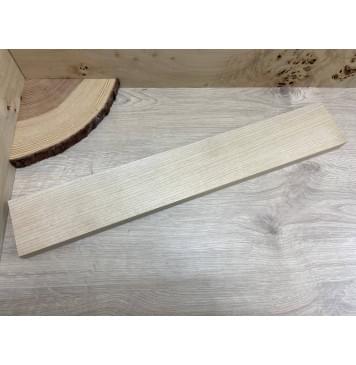 Клён Белый заготовка грифа для Безголовой гитары Радиал АА 26х90х580 мм-3