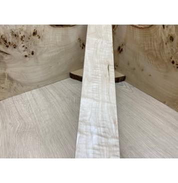 Клён Белый заготовка грифа для Безголовой гитары Смешанный А 26х73х620 мм-6