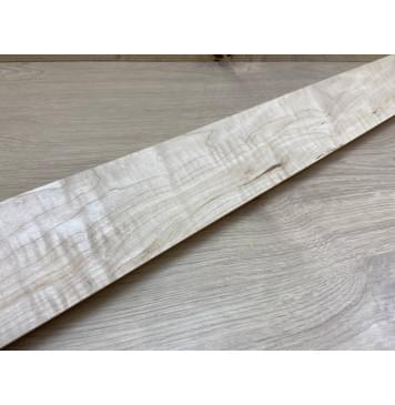 Клён Белый заготовка грифа для Безголовой гитары Смешанный А 26х73х620 мм-4