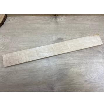 Клён Белый заготовка грифа для Безголовой гитары Смешанный А 26х73х620 мм-3