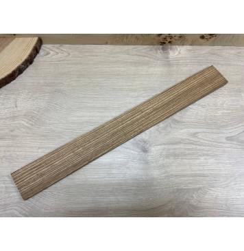 Зебрано заготовка накладки для электрогитары Радиал АА 9х60х550 мм-2