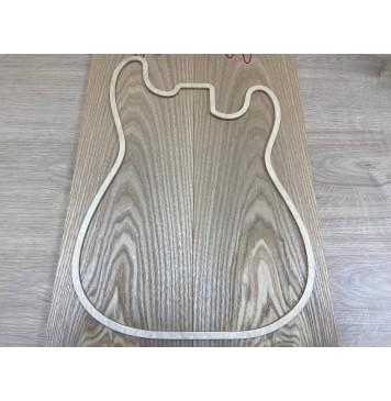 Ясень Оливковый заготовка на топ Тангент АА 17х188х530 мм - 2шт. (книжкой)-4