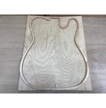 Клён Белый заготовка на топ Тангент АА 10х169х425 мм - 2шт. (книжкой)-4