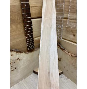 Клён Чёрный заготовка накладки для электрогитары Тангент А 11х73х545 мм-5