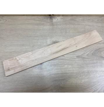 Клён Чёрный заготовка накладки для электрогитары Тангент А 11х73х545 мм-4