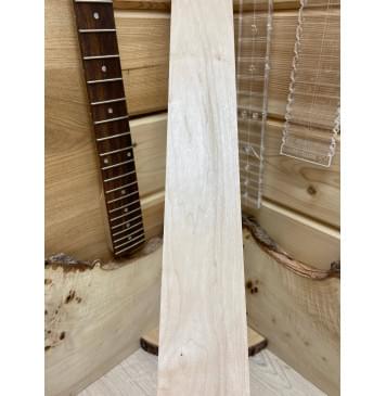 Клён Чёрный заготовка накладки для электрогитары Тангент А 11х73х545 мм-2