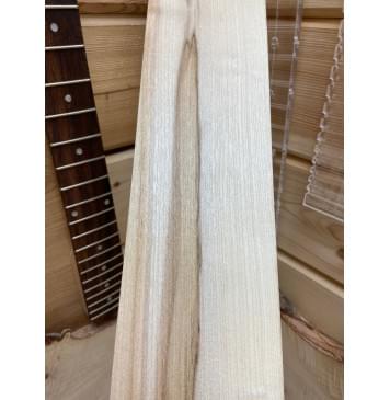 Клён Чёрный заготовка накладки для электрогитары Радиал АА 10х95х550 мм-0