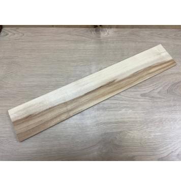 Клён Чёрный заготовка накладки для электрогитары Радиал АА 10х95х550 мм-3