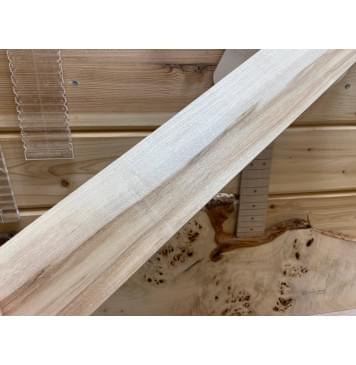 Клён Чёрный заготовка накладки для электрогитары Радиал АА 10х95х550 мм-2