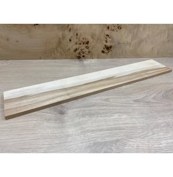 Клён Чёрный заготовка накладки для электрогитары Радиал АА 10х95х550 мм-1