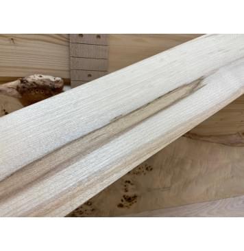 Клён Чёрный заготовка накладки для электрогитары Радиал А 10х90х550 мм-0