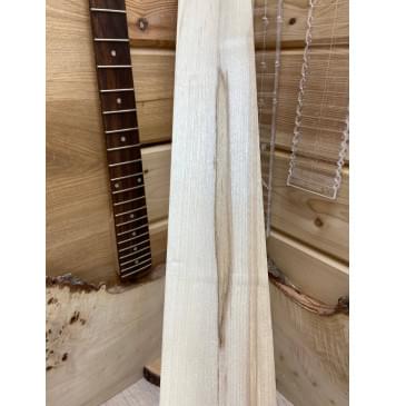 Клён Чёрный заготовка накладки для электрогитары Радиал А 10х90х550 мм-6