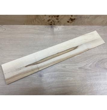 Клён Чёрный заготовка накладки для электрогитары Радиал А 10х90х550 мм-5