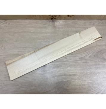 Клён Чёрный заготовка накладки для электрогитары Радиал А 10х90х550 мм-4