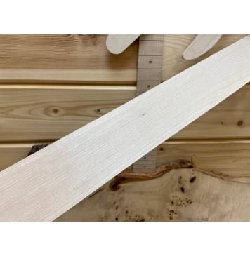 Клён Белый заготовка накладки для электрогитары Смешанный АА 10х73х550 мм-2