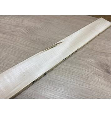 Клён Американский Гуссано заготовка накладки для электрогитары Смешанный АА 10х56х500 мм-3