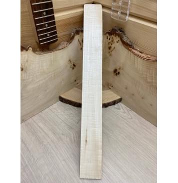 Клён Американский Волнистый заготовка накладки для электрогитары Смешанный АА Волна АА 8х56х495 мм-3