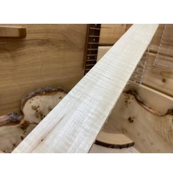 Клён Американский Волнистый заготовка накладки для электрогитары Смешанный АА Волна АА 8х56х495 мм-2