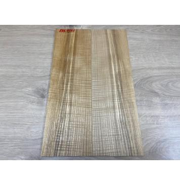 Ясень Оливковый Волнистый заготовка на топ для Тревел гитары Смешанный ААА Волна ААА 5,5х132х425 мм-4