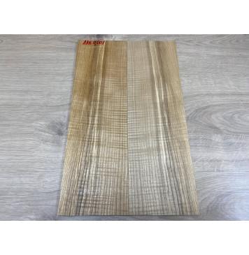 Ясень Оливковый Волнистый заготовка на топ для Тревел гитары Смешанный ААА Волна ААА 5,5х132х425 мм-3