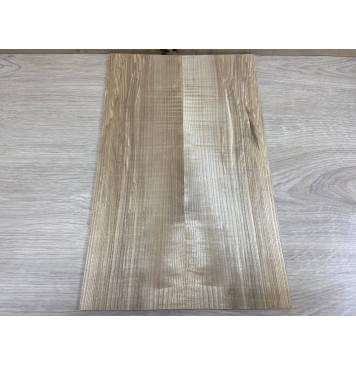 Ясень Оливковый заготовка на Топ для Тревел гитары Смешанный ААА 5х131х415 мм 2шт (книжкой)-3