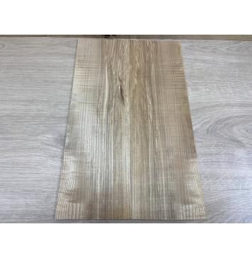 Ясень Оливковый заготовка на Топ для Тревел гитары Смешанный ААА 5х131х415 мм 2шт (книжкой)-2