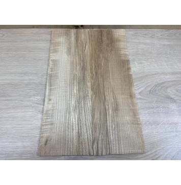 Ясень Оливковый заготовка на Топ для Тревел гитары Смешанный ААА 6х131х410 мм 2 шт книжкой-0