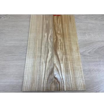 Ясень Оливковый Волнистый заготовка на топ для Тревел гитары Смешанный ААА Волна АА 4х134х430 мм 2шт (книжкой)-0