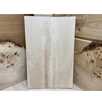 Клён Белый заготовка на топ для Тревел гитары Смешанный ААА 7,5х135х400 мм 2шт (книжкой)-0