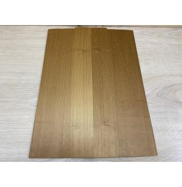 Клён Белый (Печёный) заготовка на топ для Тревел гитары Радиал А 6х145х390 мм 2 шт книжкой-0