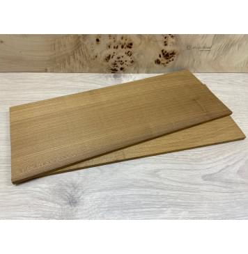 Клён Белый (Печёный) заготовка на топ для Тревел гитары Радиал АА 7х152х390 мм 2 шт Книжкой-3