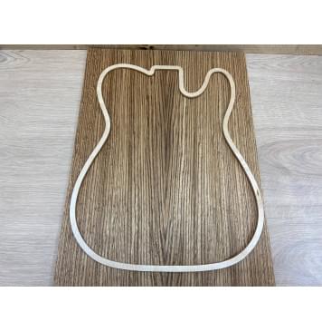 Зебрано "Птичий Глаз" заготовка на топ Радиал АА 7х180х515 мм - 2 шт. (книжкой)-3