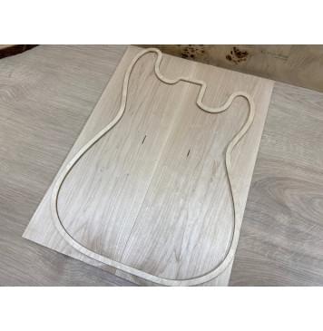 Клён Белый заготовка на топ Тангент А 9х173х480 мм - 2шт. (книжкой)-5