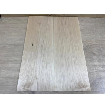 Клён Белый заготовка на топ Тангент А 9х173х480 мм - 2шт. (книжкой)-4