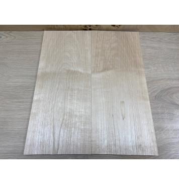 Клён Белый заготовка на топ Тангент А 9х173х415 мм - 2шт. (книжкой) Клён Белый заготовка на топ Тангент А 9х173х415 мм - 2шт. (книжкой)-3