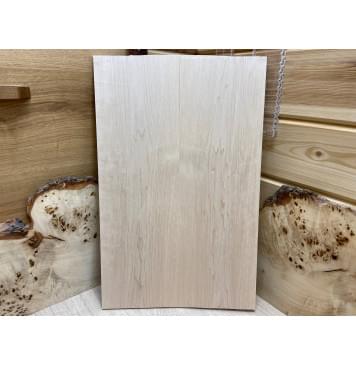 Клён Белый заготовка на топ Тангент АА 11х174х550 мм  - 2шт. (книжкой)-0