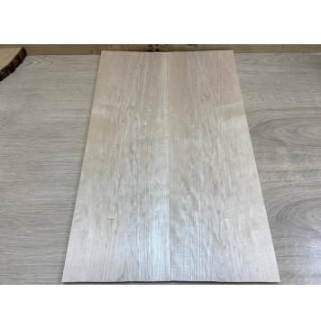 Клён Белый заготовка на топ Тангент АА 11х174х550 мм  - 2шт. (книжкой)-2