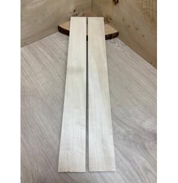 Клён Белый заготовка накладки для электрогитары Смешанный АА 9х63х540 мм-1