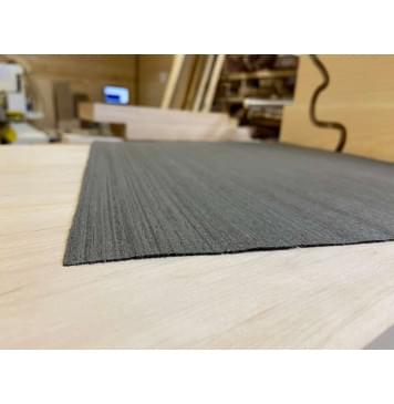 Шпон файн-лайн Эбен черный 0,5мм / 350-380 / 530-550мм.-3