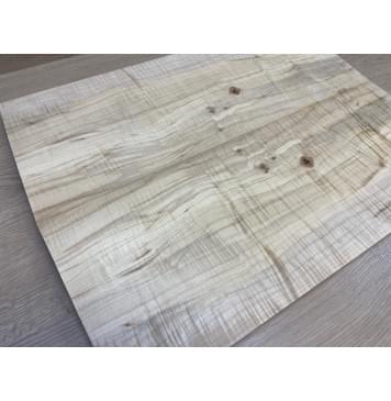 Клён Американский Волнистый заготовка на топ Смешанный АА Волна ААА 20х193х510 мм - 2 шт. (книжкой) АКЦИЯ-5