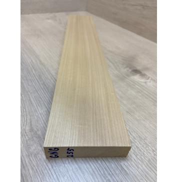 Клён Печёный 150 гр заготовка грифа безголовой гитары Радиал АА 26.5х95х560 мм-1