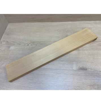 Клён Печёный 150 гр заготовка грифа безголовой гитары Радиал АА 26.5х95х560 мм-7