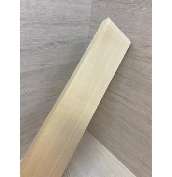 Клён Печёный 150 гр заготовка грифа безголовой гитары Радиал АА 26.5х95х560 мм-4