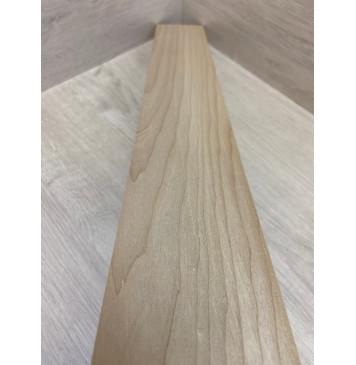 Клён Печёный 150 гр заготовка грифа безголовой гитары Смешанный АА 26.5х85х605 мм-1