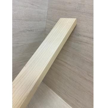 Клён Печёный 150 гр заготовка грифа безголовой гитары Смешанный АА 26.5х85х605 мм-5